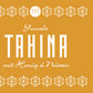 Tahina mit Honig und Nüssen